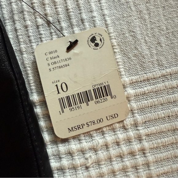 Free People Sasha Vegan Leather Kick Flare Pants NWT - Picture 8 of 8